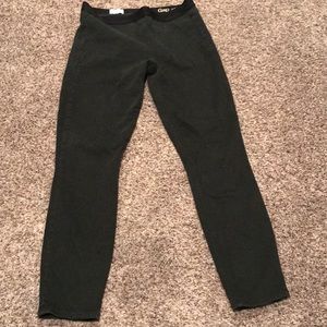 Gap resolution pull on legging in dark green